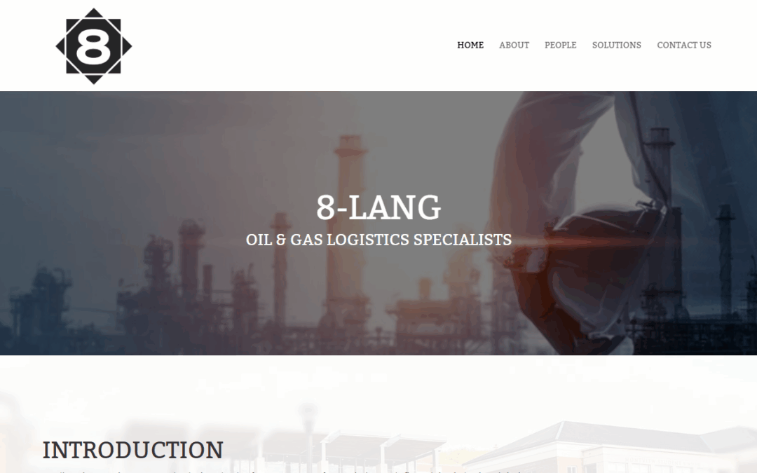 8 Lang | Services And Solutions For Oil And Gas Logistics