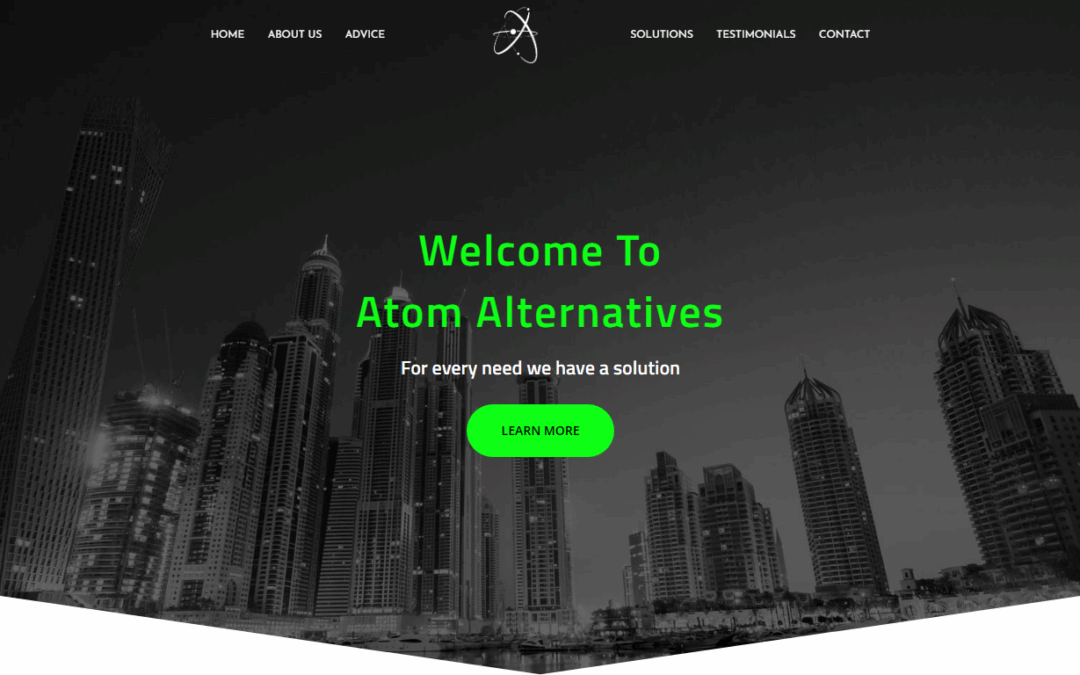 Atom Alternatives | For every need we have a solution
