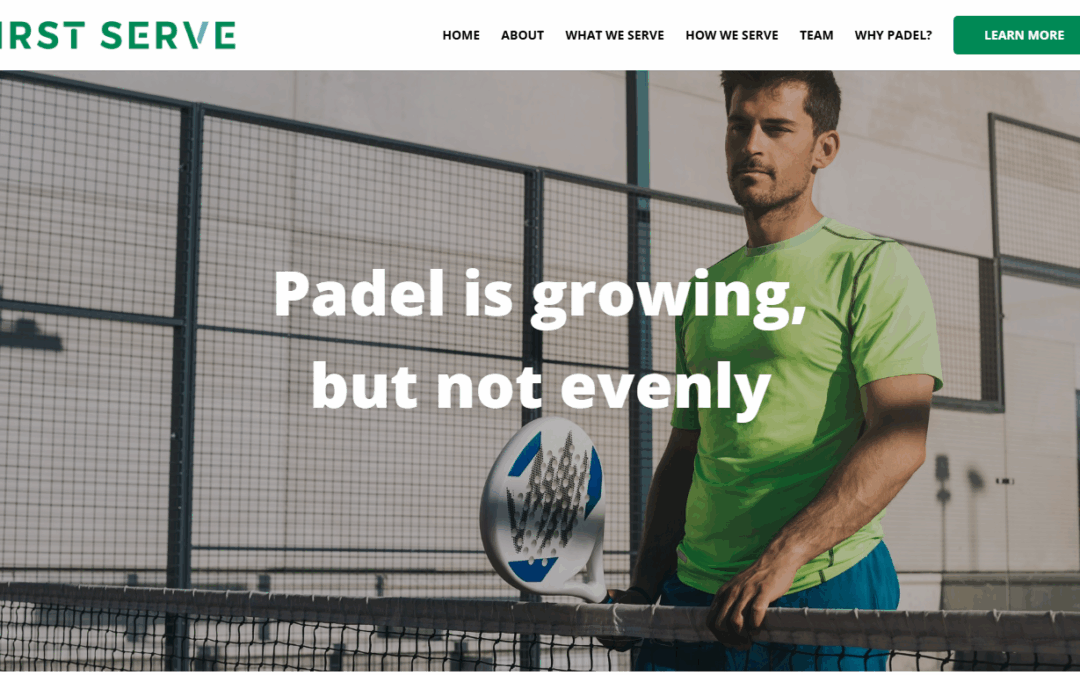 First Serve | Growing the Game of Padel