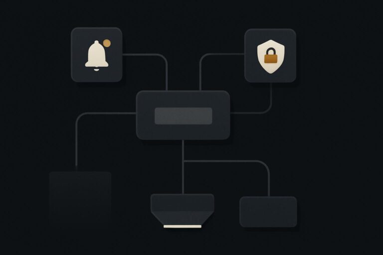 Abstract workflow node with empty output and branching recovery routes