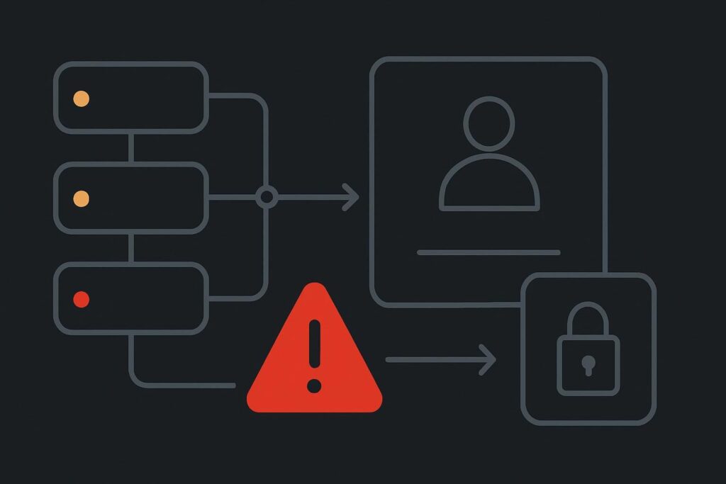Abstract automation failure route with owner and recovery markers