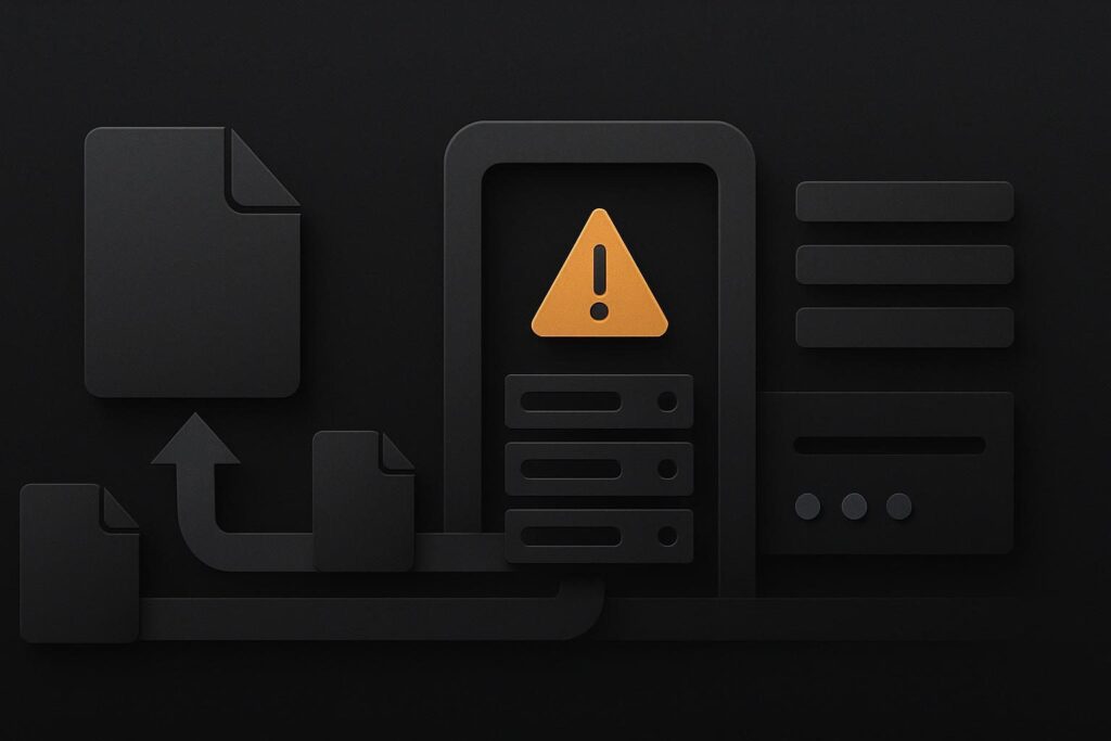 Abstract file upload stopped at layered server gateway